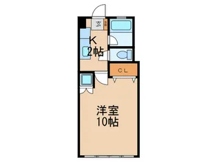 正栄ビル第三【3階】の間取り