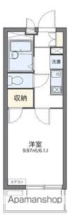 レオパレスエクセルケンFour【4階】の間取り