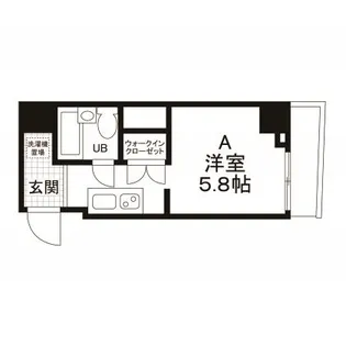 フォルテ京橋【5階】の間取り