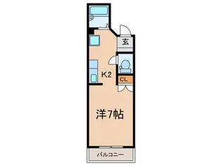 メゾン一番舘【3階】の間取り