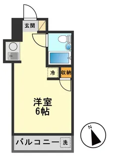 東京都葛飾区亀有3【マンション】の間取り