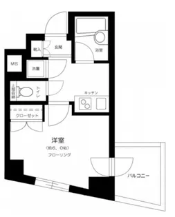 パレステュディオ大塚【4階】の間取り