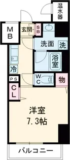 メインステージ五反野II【11階】の間取り