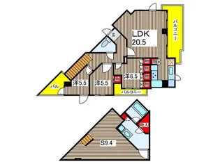 Ns21 やごとの間取り