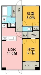東京都中央区湊3【マンション】の間取り