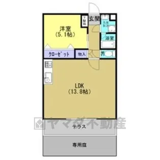 Y&Mセカンドステージ A【1階】の間取り
