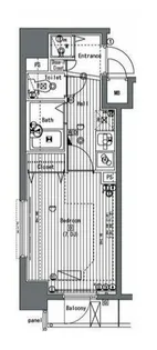 東京都中央区日本橋浜町3【マンション】の間取り