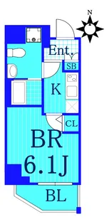 エルモサ川崎【10階】の間取り