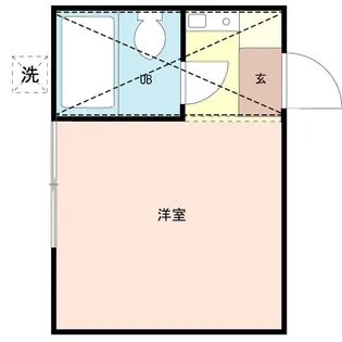 アネックス武蔵浦和2期【1階】の間取り