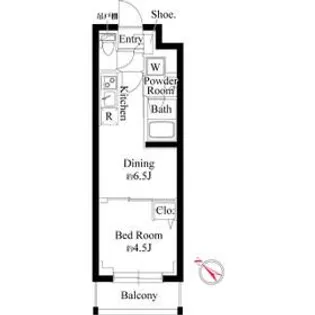 (仮称)プラチナスクエア赤羽【2階】の間取り