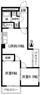 岡本マンション【7階】の間取り