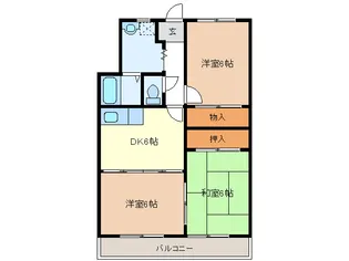 メゾンレオ【2階】の間取り