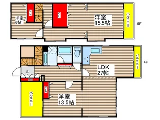 嶋田ビルの間取り