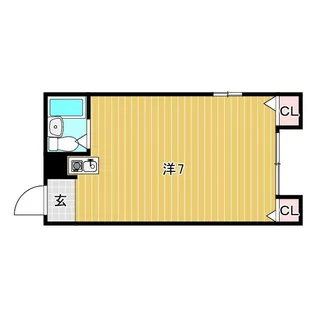 セントラル武庫川【3階】の間取り
