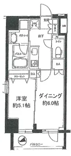 日神デュオステージ浅草II【10階】の間取り