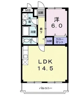 やがわせビル【4階】の間取り