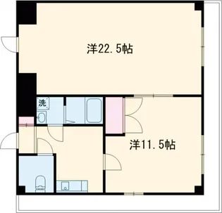大阪府堺市堺区翁橋町1【マンション】の間取り