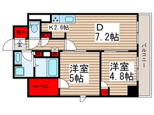 レジディア新御徒町II【11階】の間取り