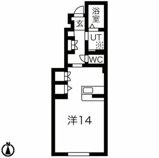 Court Luana(コート ルアナ)【1階】の間取り