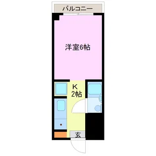 クリーンハイツ【5階】の間取り