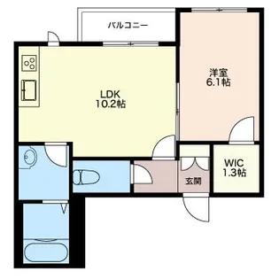 SEAGEL HOUSE【3階】の間取り