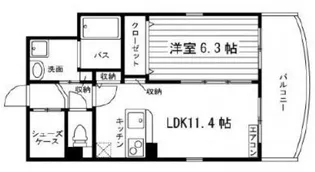 Skord(スコード)【2階】の間取り