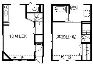T・M・S【1階】の間取り