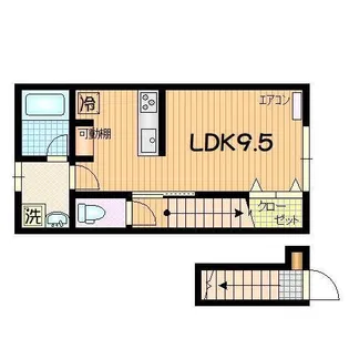 COTAN(コタン)【2階】の間取り