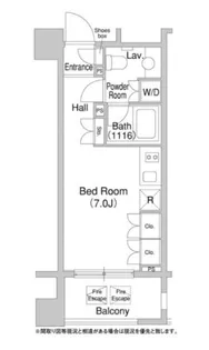 コンフォリア大森DEUX【10階】の間取り