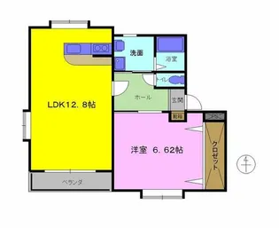 パークタウン畑中NK【1階】の間取り