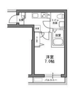 サナンド川崎【3階】の間取り