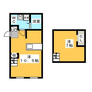 プリマ高麗川壱番館【1階】の間取り
