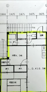 シャトーA・T【3階】の間取り