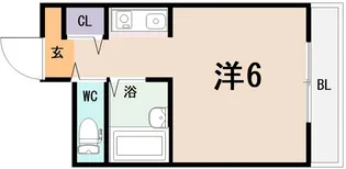 フューチャー21【2階】の間取り