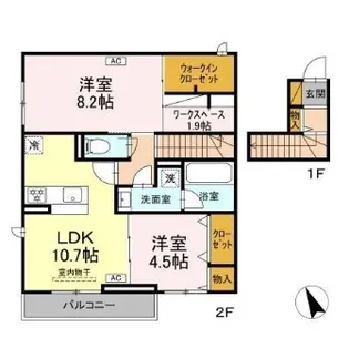 ルガーセグーロの間取り