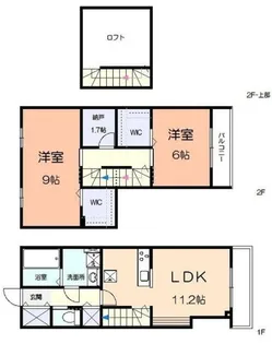 グランルーチェ【1階】の間取り
