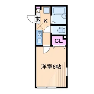 ヒルサイドテラス日吉【1階】の間取り