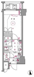 セジョリ南品川【5階】の間取り