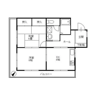 クレートメゾン西浦和II【2階】の間取り