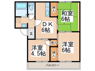 ファミリーヒルズ III【2階】の間取り