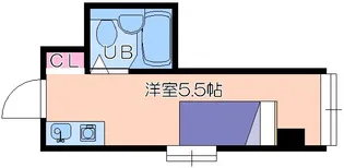 昭和グランドハイツ第2菅栄【6階】の間取り