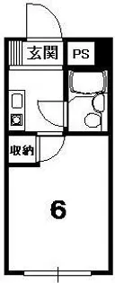 KTマンション【1階】の間取り