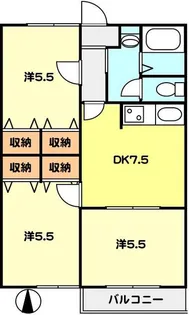 T-net 洋光台II【2階】の間取り