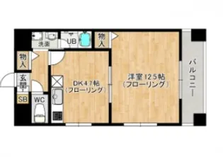 クレイン向野【3階】の間取り