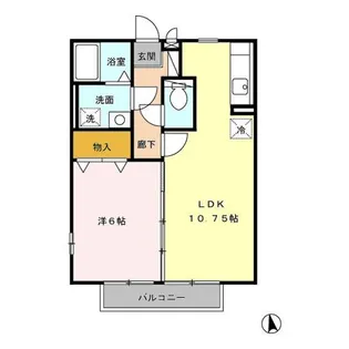 プレミール【2階】の間取り