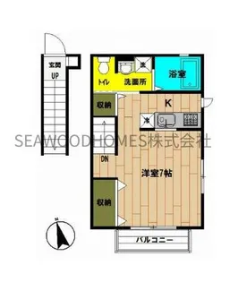 パパスハウス【2階】の間取り