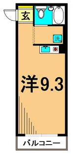タピオラ中目黒【1階】の間取り