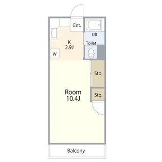 日吉第5コーポ別館【5階】の間取り