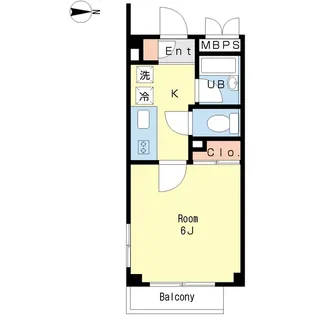 コシュカ中村【3階】の間取り