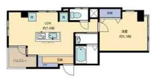 ロワール久米川【3階】の間取り